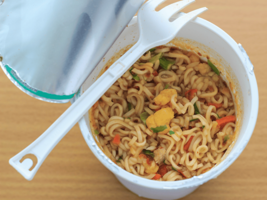 Application Native starch Instant Noodles 