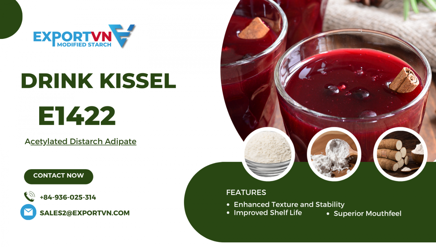 Modified Starch E1422 in Traditional Russian Drink Kissel